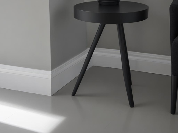 Rodapé de Poliestireno Com Friso Frisado Branco Altura 10 cm Reforçado Resistente à Umidade Impermeável Sustentável Cerrata